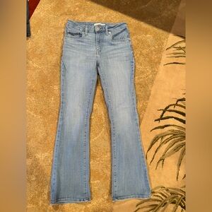 Levi’s 725 High Rise Bootcut Jeans Women’s Size 28 Light Wash Stretch